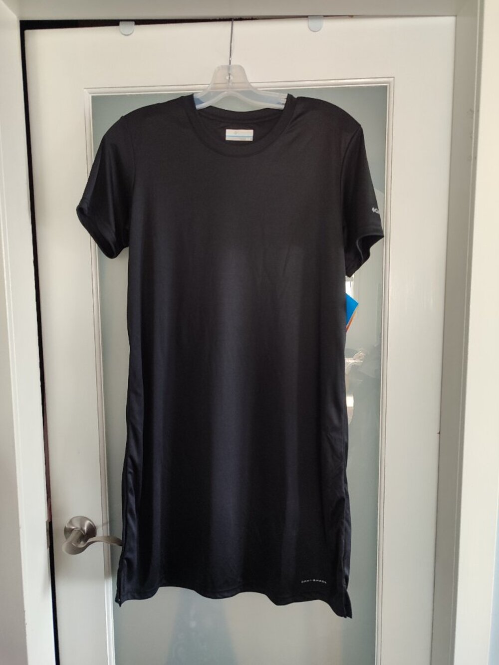 NWT Columbia Sportswear Fork Stream Solid Active Dress Black Size M
